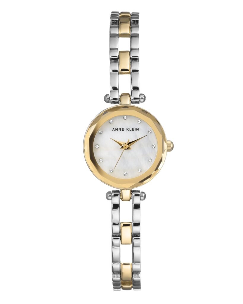 Anne Klein Premium Crystal Accented Bracelet Watch
